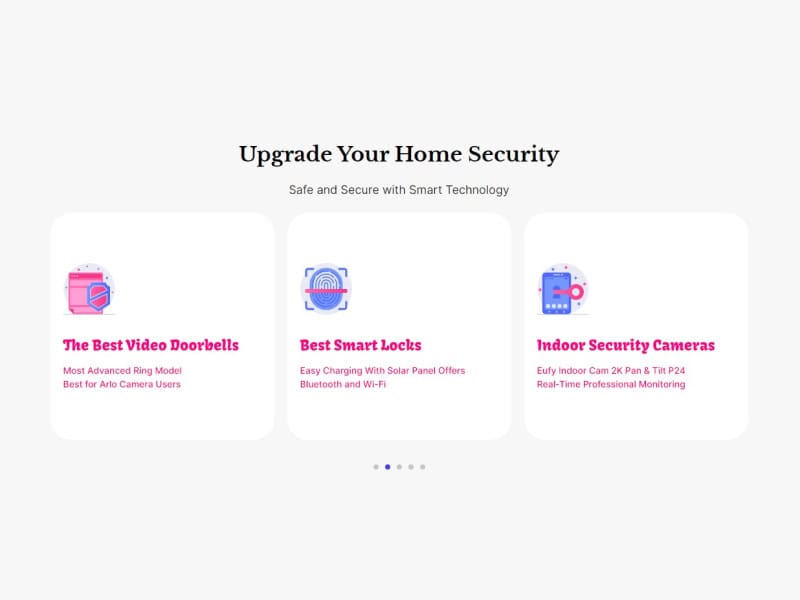 Flip Box Carousel with Pagination